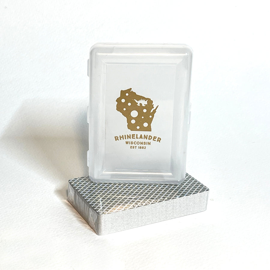 Classic Playing Card Deck with Gold Hodag Case
