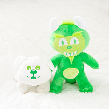 Plush Set : Happy the Hodag + Buddy the Bulldog – HODAG