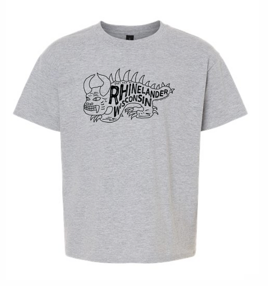 Classic Rhinelander Wisconsin Hodag Tee - Youth