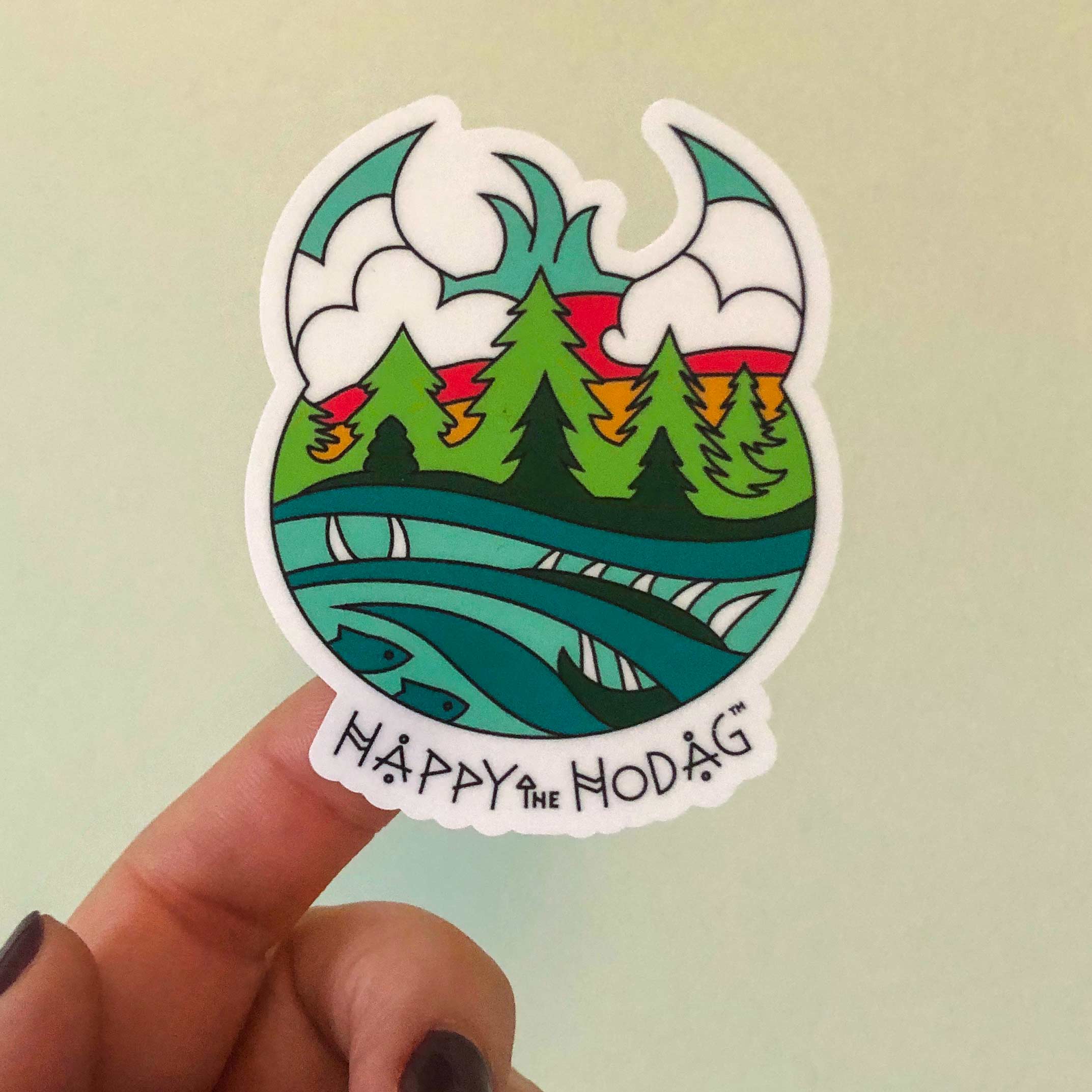 Happy the Hodag Sticker (free with any purchase) – Happy The Hodag