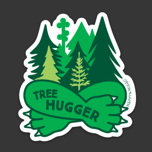 Hodag Tree Hugger Sticker